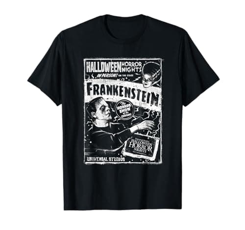 Image of Halloween Horror Nights Frankenstein & Bride of Frankenstein T-Shirt