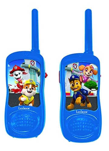 Image of LEXIBOOK, Paw Patrol, Walkie-talkies, communication game for children, Belt clip for transport, Battery operated, Blue, TW11PA