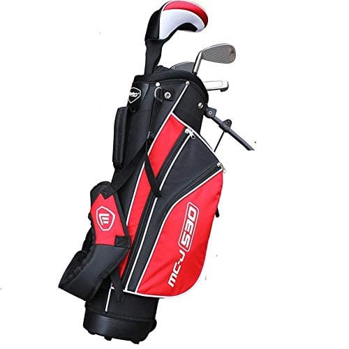 Image of Masters Golf - Junior MC-J 530 Half Set Age 5-8 Rh Black/Red