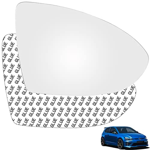 Image of AUTOXBERT Fit For VW Golf MK7/MK7.5 2012-2021 Wing Mirror Glass Right Side Convex Anti Blind