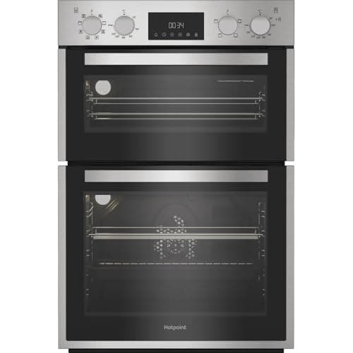 Image of Hotpoint Built In Electric Double Oven - Stainless Steel - A/A Rated