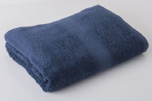 Image of RPT 100% Egyptian Cotton Face Flannels 500 Gsm - 2 Pack (Navy Blue)