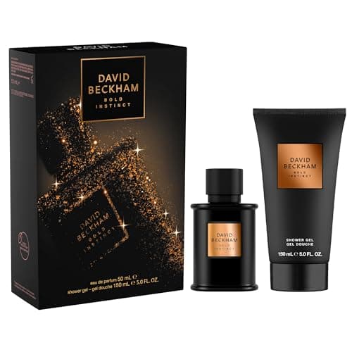 Image of David Beckham Bold Instinct Eau de Parfum 50ml and Shower Gel 150ml Aromatic Woody Fragrance for Him
