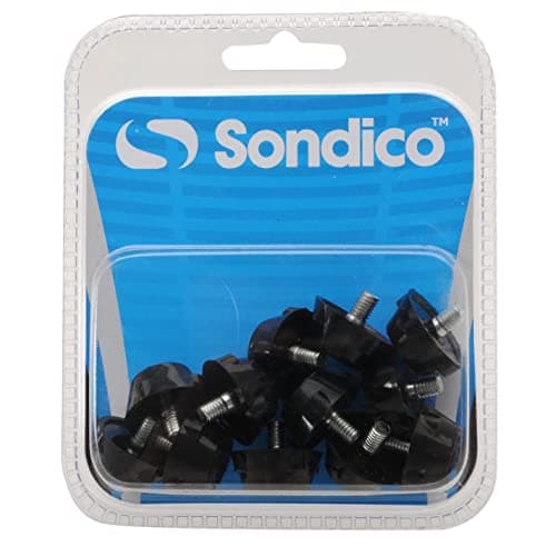 Image of Sondico Rubber Football Studs[Black]