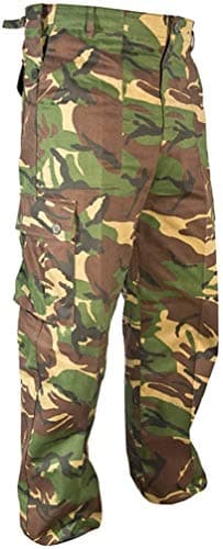 Image of Kombat UK Men's Combat Trousers, Multicoloured (Dpm Camo), 32