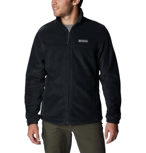 Image of Columbia Men's Powder Lite Jacket Puffer Jacket, Golden Nugget x Stone Green, Size M