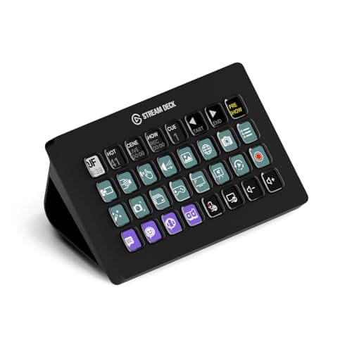 Image of Elgato Stream Deck XL – Advanced Studio Controller, 32 macro keys, trigger actions in apps and software like OBS, Twitch, ​YouTube and more, works with Mac and PC