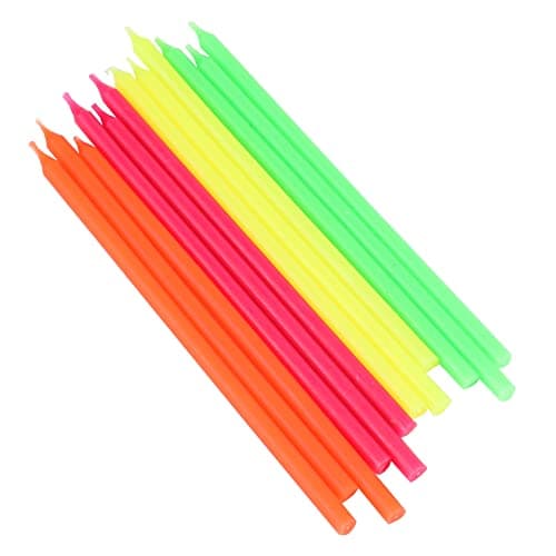 Image of Chef Craft Tall Birthday Candles, 12 Pack (21734)