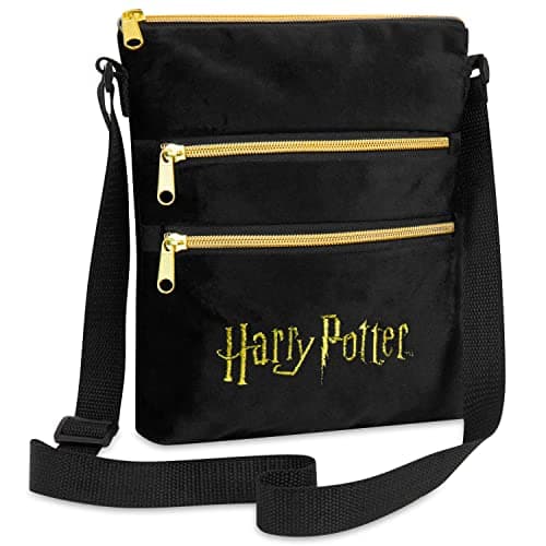 Image of Harry Potter Cross Body Bag Women Messenger Shoulder Bag for Teens Girls Hogwarts Zipped Compartments Gifts for Women