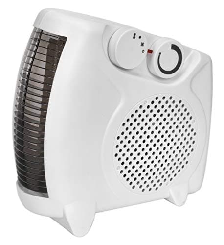 Image of Sealey FH2010 Fan Heater with 2 Heat Settings and Thermostat, 2000W/230V, White