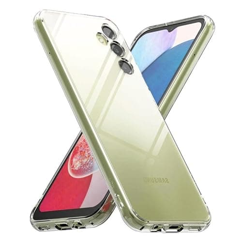 Image of Cyber-Tech For Samsung Galaxy A04S Clear Case, Shockproof [Ultra Slim] Scratch Resistant Gel Silicone [Protective Case] Phone Cover For Samsung Galaxy A04S- Clear