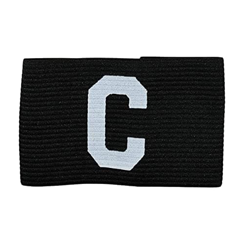 Image of Precision Unisex-youth Big C CaPTains Armband, Black-white, Junior