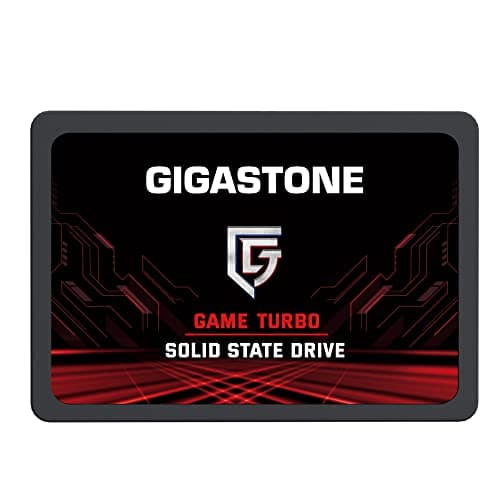 Image of Gigastone SSD Game Turbo 128GB 3D NAND SATA III 6Gb/s 2.5 inch Internal Solid State Drive, Read up to 520MB/s. Compatible with PS4, Laptop, PC and Desktop