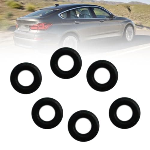 Image of Shurhome Oil Injectors Nozzle Rubber Gasket O-Rings Seal Repair Set 15Mm Diameter Car Replacement Parts A0000780580 Oil Injectors Seals