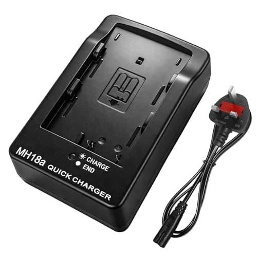Image of EN-EL3e MH-18a Battery Charger for Nikon - D50 D70 D80 D90 D100 Camera EN-EL3 MH-18 Fast Charger