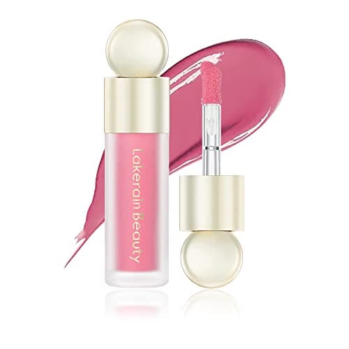 Image of Prreal Liquid Blush, Velvet Cream Blush Face Makeup, Matte Soft Liquid Blusher for Cheek, Long-lasting and Waterproof, Dewy Finish Cheek Tint Blush to Create Natural-looking Flush, Peach Pink