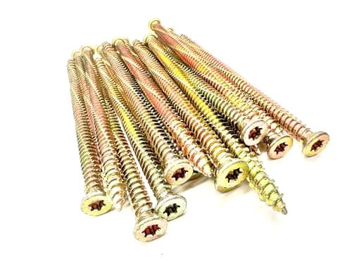 Image of Concrete Screws (Pack of 10) Multi-Fix Countersunk 7.5mm TX Easy Drive (7.5 x 150mm)