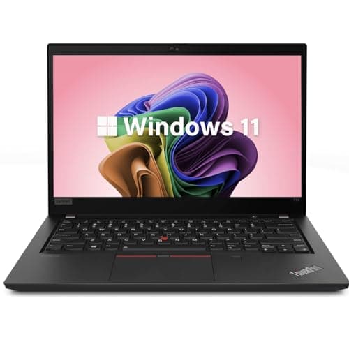 Image of Lenovo Thinkpad T14 Gen 2 Business Laptop, 14-Inch (1920x1080), Intel Core i7-1185G7,16GB RAM, 512GB SSD, US QWERTY Keyboard, Windows 11 Pro (Renewed)