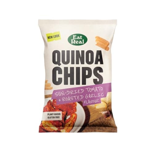 Image of Eat Real Sundried Tomato & Roasted Garlic Quinoa Chips 1 x 90g