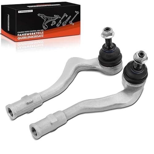Image of Frankberg 2x Tie Rod End Track Rod End Front Compatible with A4 8K2 B8 1.8L-3.2L 2007-2015 A5 8T3 1.8L-4.2L 2007-2017 A6 4G2 4GC 1.8L-4.0L 2010-2018 Replace# 8K0422817B