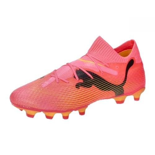 Image of Puma Mens Future 7 Pro Firm Ground Football Boots Orange/Black 10 (44.5)