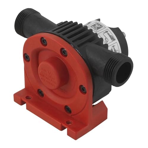 Image of wolfcraft Pump with Plastic Casing (3000 l/h) - 2207000 - for Pumping Liquids with a Power Drill - for Fast and uncomplicated Transport of Non-Potable Water