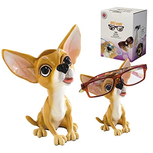 Image of Opti Paws 8050 Chihuahua Sitting Glasses Holder,Height 14cm