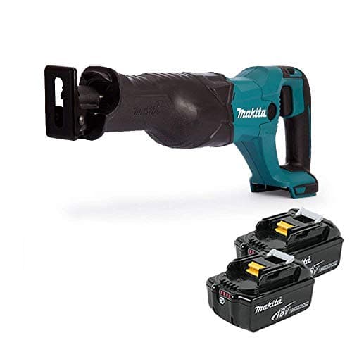 Image of Makita DJR186Z 18V Cordless Reciprocating Saw with 2 x 5Ah Batteries