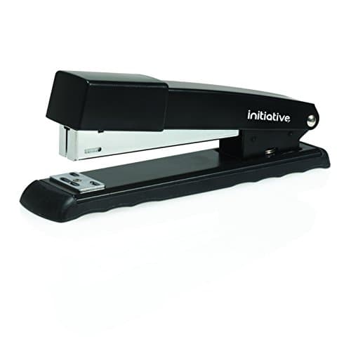 Image of Black Metal Full Strip Stapler with 5,000 Staples 24/6-26/6 Office Heavy Duty