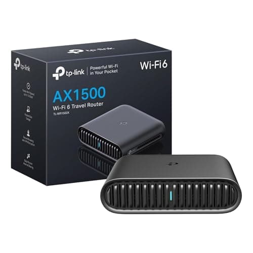 Image of TP-Link TL-WR1502X AX1500 WiFi 6 Travel Router, Dual Band VPN Router, WAN/LAN/USB Port,VPN Server and Client,Type-C Power Bank Port,Hotspot/Access Point/Range Extender Suitable for Hotel, Business