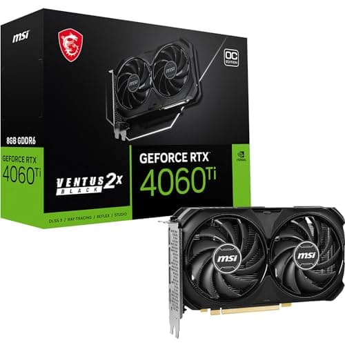 Image of GeForce RTX 4060 Ti VENTUS 2X BLACK 8G OC