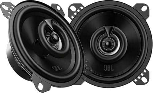 Image of JBL Stage2 GEN2 45F – 4 Inch (100mm) 2-Way Coaxial Car Speakers – 40W RMS – 210W Peak – High Sensitivity – Premium Audio Performance – Compact OEM Upgrade – No Grille – Set of 2