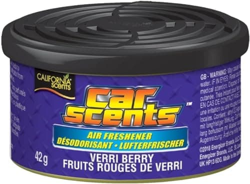 Image of California Scents E301412800 Air freshener-Verri Berry-Can 42gr, black, blue