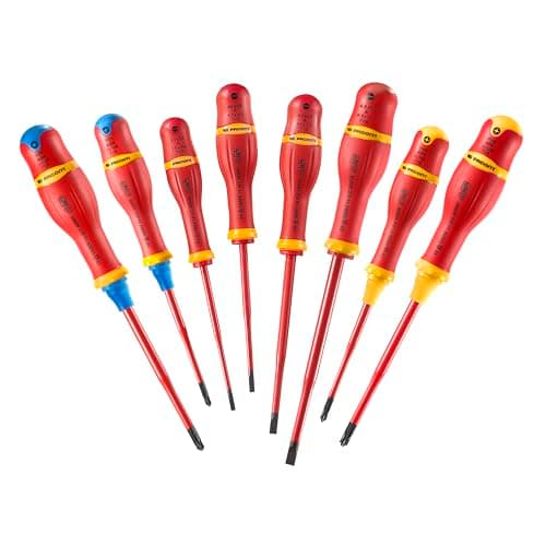 Image of FACOM ATB.J8TVE - Set of 8 PROTWIST® Slim Borneo® 1000V Insulated Screwdrivers for Mixed Impressions
