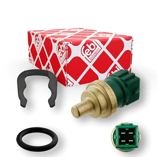 Image of febi bilstein 31539 Coolant Temperature Sensor with seal and retaining spring, pack of one