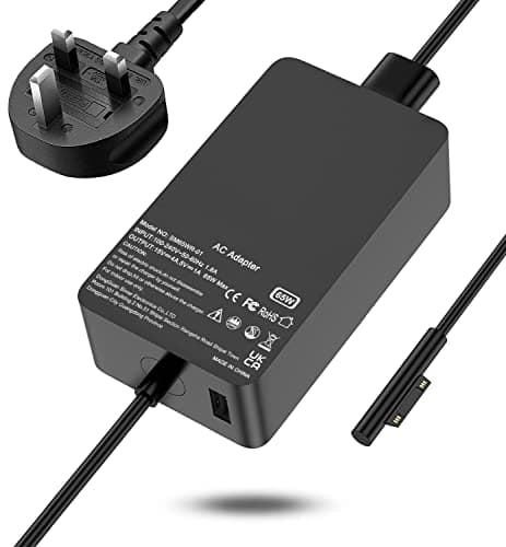 Image of LTBSTOYE 65W Laptop Charger Compatible with Microsoft Surface Pro 8/Pro X/Pro 7/Pro 6/Pro 5/Pro 4/Pro 3,Laptop 1/2/3/,Go1/2 & Book1/2 Tablet Power Supply