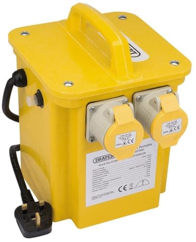 Image of Draper 31264 Portable Site Transformer, 3.3Kva, 230V-110V
