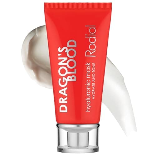 Image of Rodial Dragon’s Blood Hyaluronic Mask 50ml, Hydrating Face Mask with Hyaluronic Acid & Squalane, Cooling Gel Treatment for Dry, Dehydrated Skin