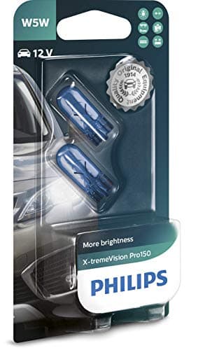 Image of Philips X-tremeVision Pro150 W5W car signaling lamp, double blister