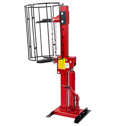 Image of KATSU Tools Hydraulic Coil Spring Compressor Strut Tool with Safty Guard,– 2200lbs Load Capacity, for Auto Car Van Truck Repairs