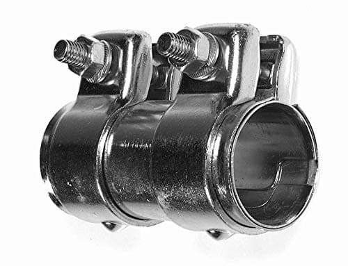 Image of BITS4REASONS E-TECH EC001 New Model Heavy Duty Adjustable Exhaust Pipe Joiner/Connector (34-36MM, 90MM Long)
