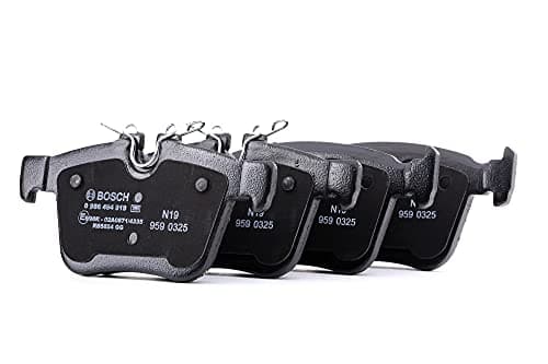 Image of Bosch BP1993 - Brake Pads Car Rear Axle - Bosch Quality - Reduced Noise and Dust - ECE-R90 Certified - Copper-Free - 1 Set of 4 Pads