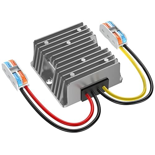 Image of 12V to 24V DC Step up Converter 10A 240W, 12V to 24V Converter with Wire Terminal Block, 12 to 24 Volt Step up Converter for Golf Cart Truck Vehicle Boat (Accept DC9-20V Inputs)