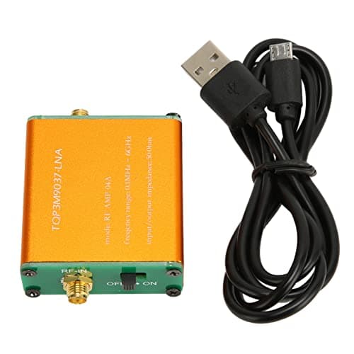 Image of RF Power Amplifier Low Noise Amplifier High Linearity RF Power Preamplifier Module 20dB High Gain LNA Amplifier RF Amplifier Module, 0.1MHz-6GHz Frequency Range (Ship with