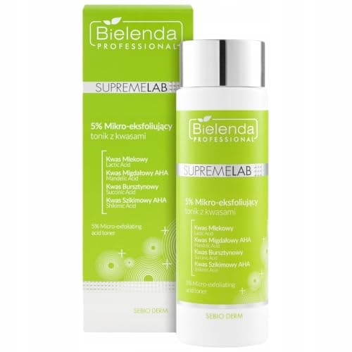 Image of Bielenda Professional Supremelab Sebio Derm 5% Micro Exfoliating Acid Tonic 200 ml