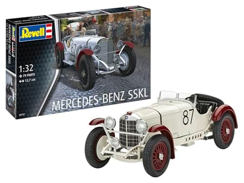 Image of Revell 07737 Mercedes-Benz SSKL 1:32 Scale Unbuilt/Unpainted Plastic Model Kit