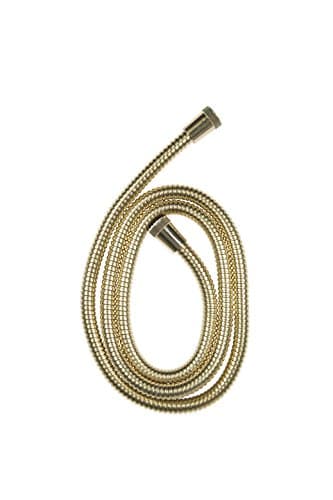 Image of Croydex AM156103 Gold 1.75m Shower Hose, Stainless Steel