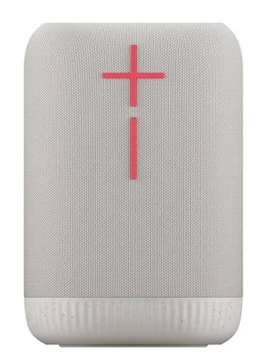Image of Ultimate Ears EPICBOOM, Portable Wireless Bluetooth Speaker, Big Bass and Immersive, 360-Degree Sound, Adaptive EQ, IP67 Waterproof, Floatable, 17 Hour Battery, 55 m Range - White