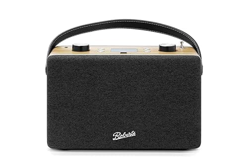 Image of Roberts STREAM95i FM/DAB/DAB+/Internet Digital Radio with Bluetooth, Black