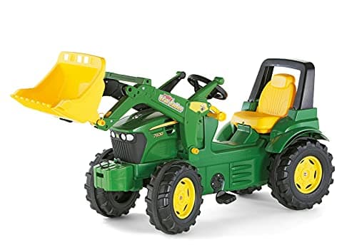 Image of rolly toys | rollyFarmtrac John Deere 7930 with Loader | 710027, Green-yellow